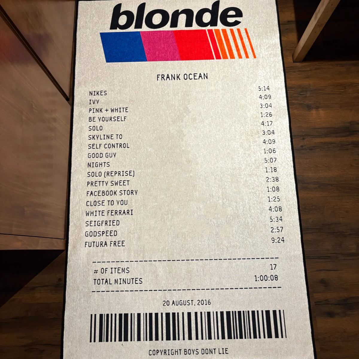 RECEIPT HALI