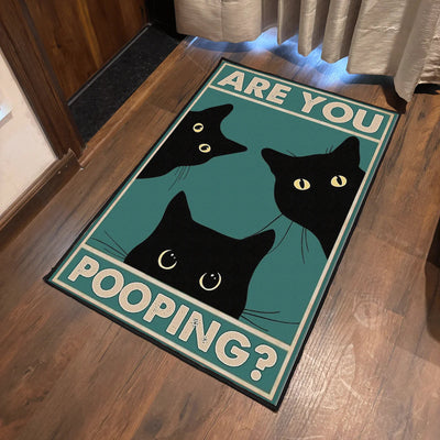 CAT POOPING HALI