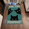 CAT POOPING HALI