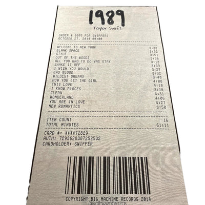 TAYLOR SWIFT ALBUM HALI