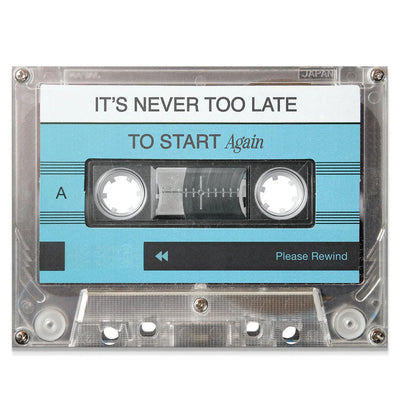 START AGAIN KANVAS TABLO