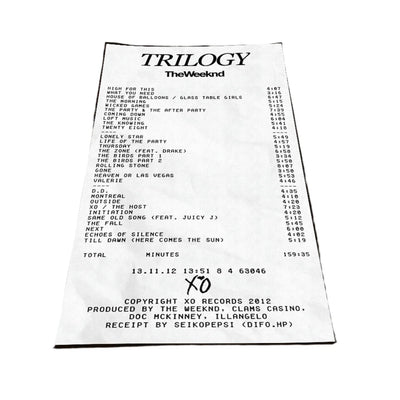 TRIOLOGY STARBOY RECEIPT HALI