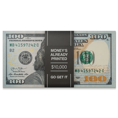 PRINTED MONEY KANVAS TABLO
