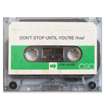 DON'T STOP KANVAS TABLO