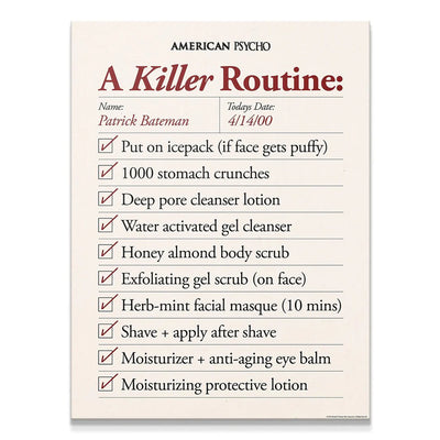 KILLER ROUTINE KANVAS TABLO