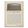 MAN IN THE ARENA BİLET - KANVAS TABLO