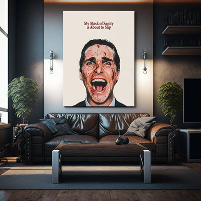 MASK OF SANITY KANVAS TABLO