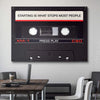 PRESS PLAY KANVAS TABLO