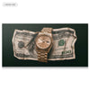 TIME IS MONEY KANVAS TABLO