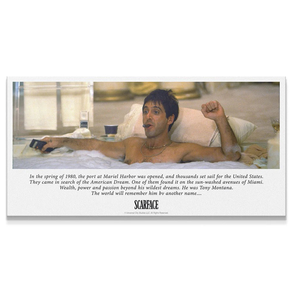 TONY MONTANA KANVAS TABLO
