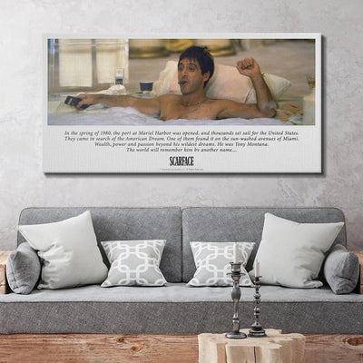 TONY MONTANA KANVAS TABLO