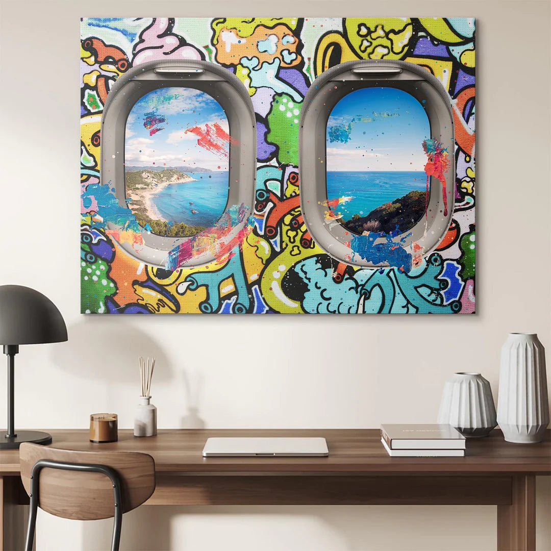 WINDOW SEAT KANVAS TABLO