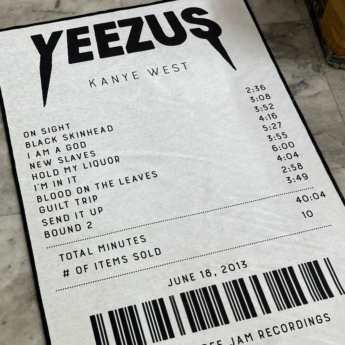 YEEZUS KANYE HALI