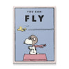 PEANUTS - YOU CAN FLY KANVAS TABLO