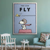 PEANUTS - YOU CAN FLY KANVAS TABLO